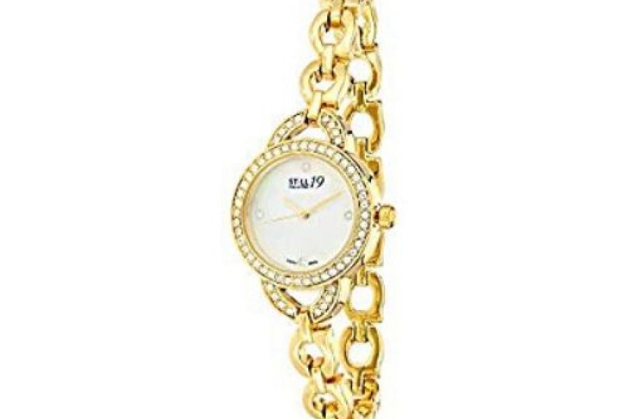 Still 19 - Women's MOP Dial Gold Plated Steel Band Watch